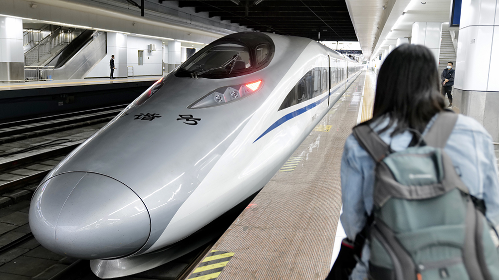 受颱風(fēng)「米娜」影響，深圳鐵路部分列車停運(yùn)