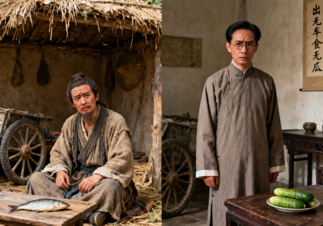 【長(zhǎng)在隨筆】從馮諼的「出無(wú)車(chē)食無(wú)魚(yú)」到柳亞子的「出無(wú)車(chē)食無(wú)瓜」