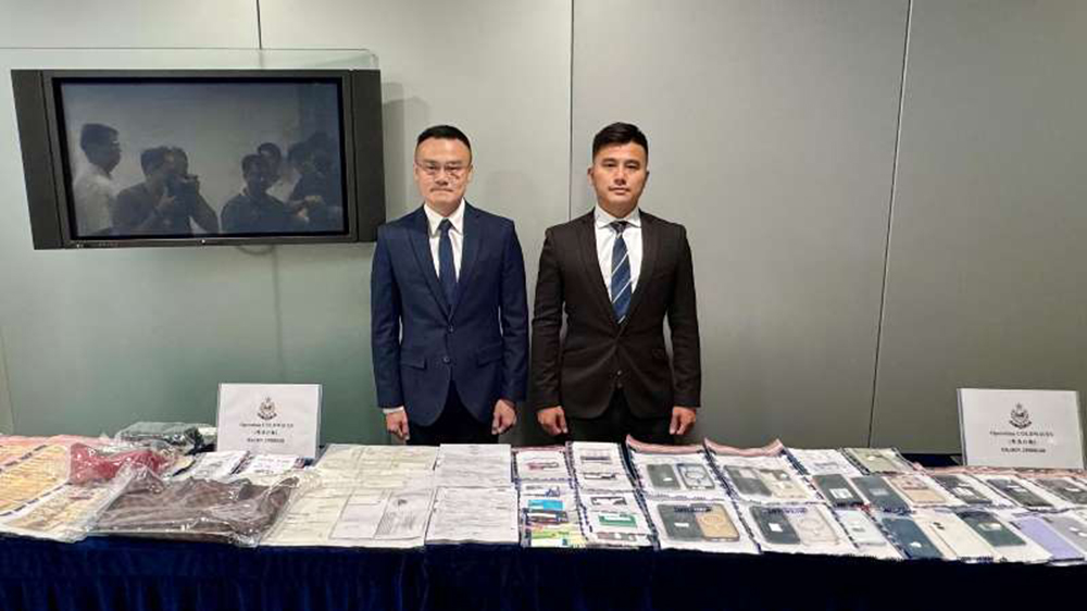 警方打擊洗黑錢拘18人 涉款6000萬元