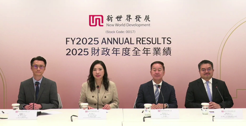 新世界發(fā)展2025財(cái)政年度全年業(yè)績(jī)  現(xiàn)金流回復(fù)正數(shù)  集團(tuán)財(cái)務(wù)狀況正回穩(wěn)