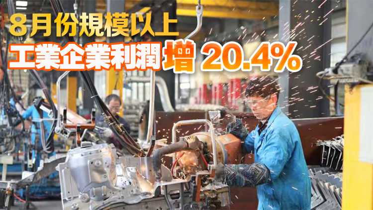 國(guó)家統(tǒng)計(jì)局：首8月工業(yè)企業(yè)利潤(rùn)增0.9%