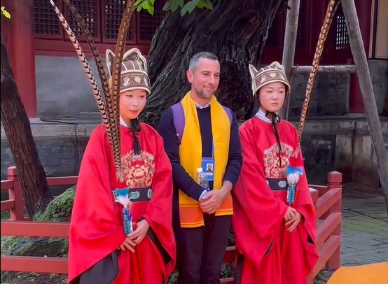 有片丨外國友人的孔子文化節(jié)初體驗