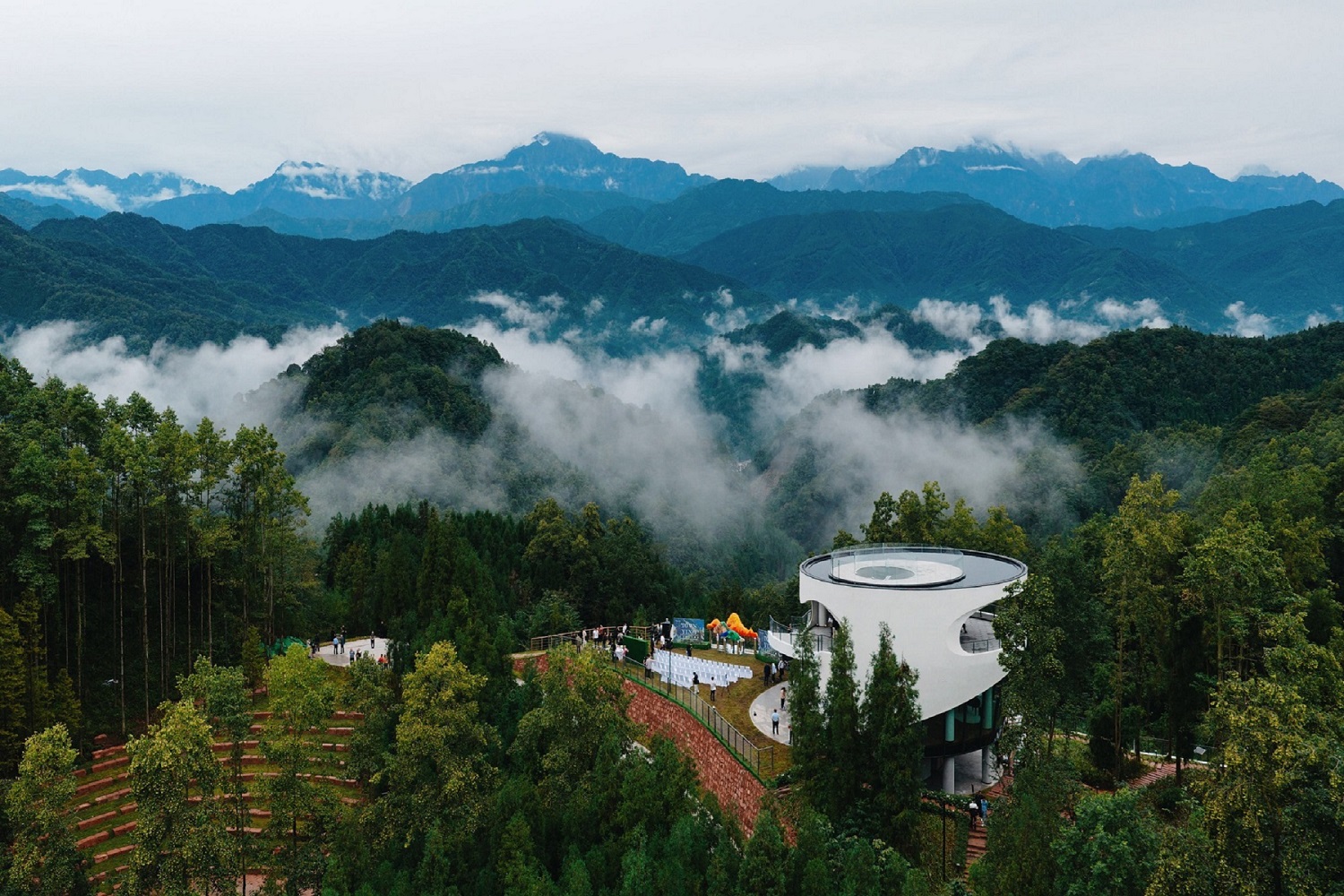 詩意山野遇見藝術時空 四川什邡構建文旅新範式
