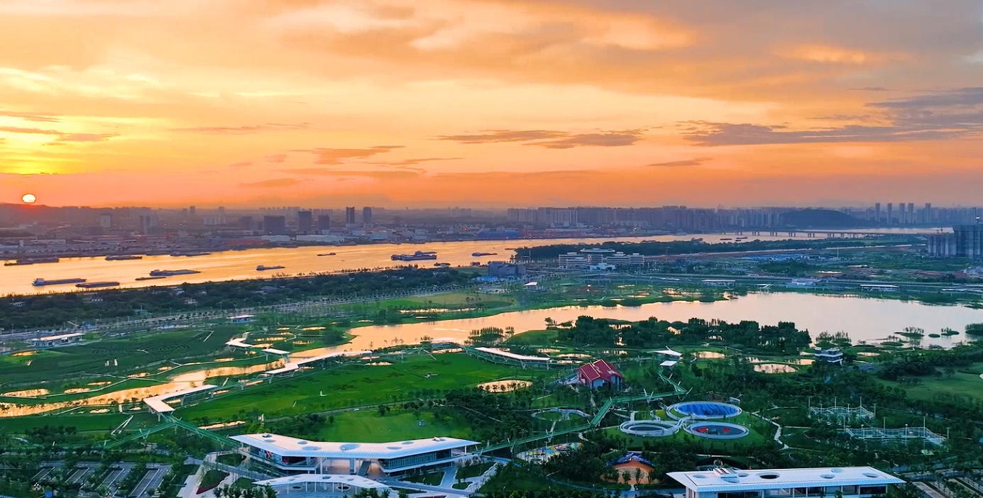 一湖瞰未來(lái)！看《長(zhǎng)沙一分鐘》 走進(jìn)「城市客廳」大澤湖