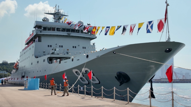 海軍83艦編隊(duì)抵達(dá)香港 將組織艦艇開放活動(dòng)