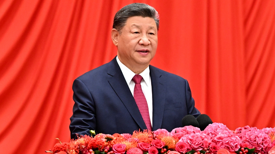 慶祝中華人民共和國(guó)成立76周年招待會(huì)在京舉行 習(xí)近平發(fā)表重要講話