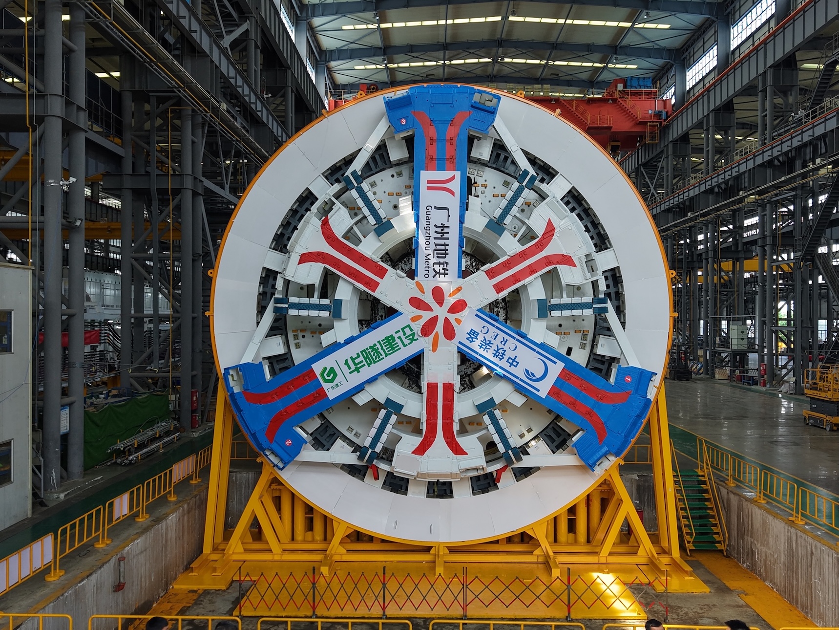  有片I 全球首臺(tái)！原位連續(xù)大尺寸可變徑盾構(gòu)機(jī)下線將在廣州地鐵投入使用