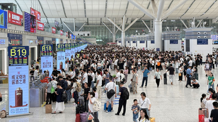 10月1日全社會(huì)跨區(qū)域人員流動(dòng)量預(yù)計(jì)超3.36億人次