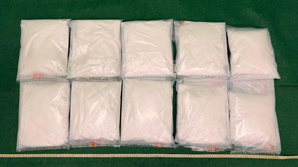 海關(guān)機(jī)場檢值312萬元氯胺酮 拘捕從阿姆斯特丹抵港22歲男子