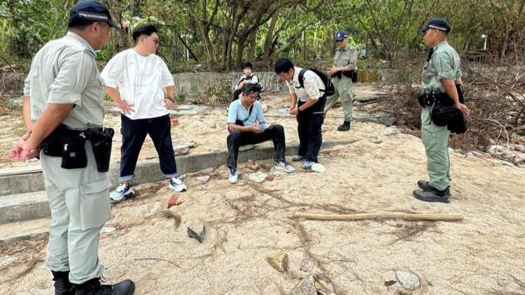 當(dāng)局增派人員巡邏橋咀洲加強執(zhí)法與宣傳 持續(xù)至黃金周餘下時間