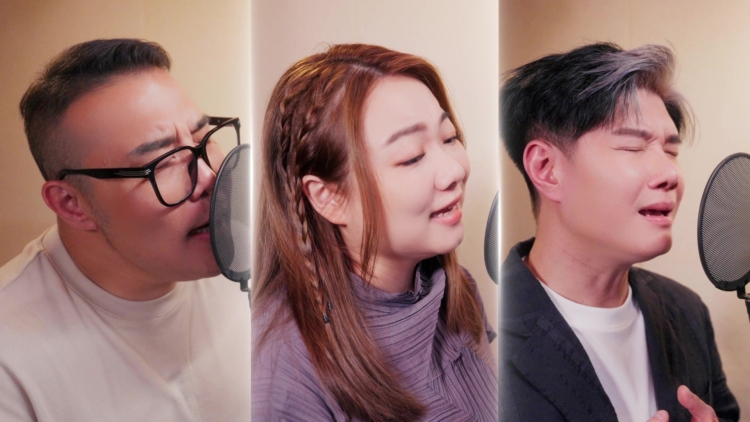 有片｜【娛樂(lè)】劉洋、黃博、張與辰重新演繹《如願(yuàn)》 AI打造MV帶出傳承信息