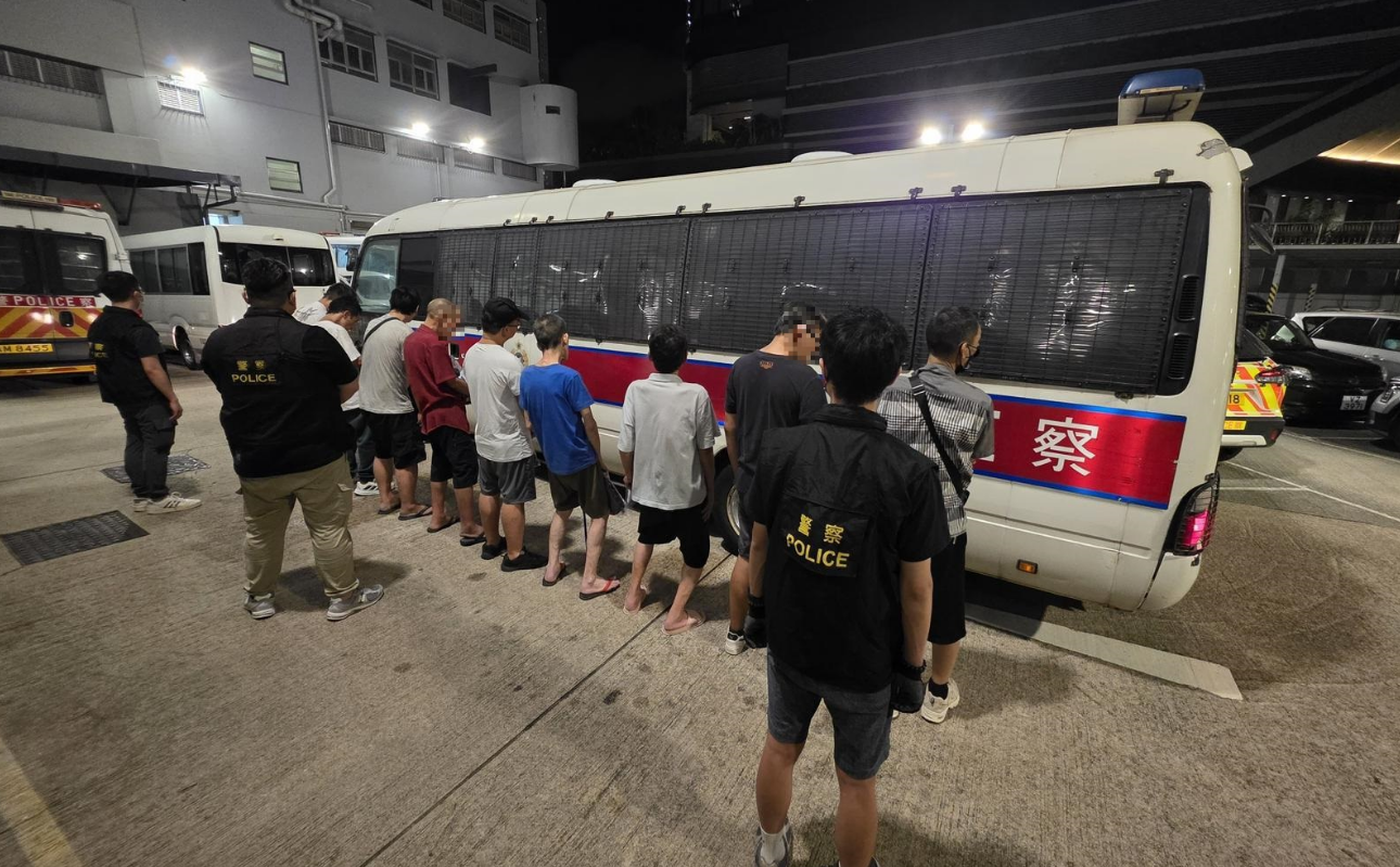 警方西九龍反毒品行動 拘84人檢值36萬元毒品