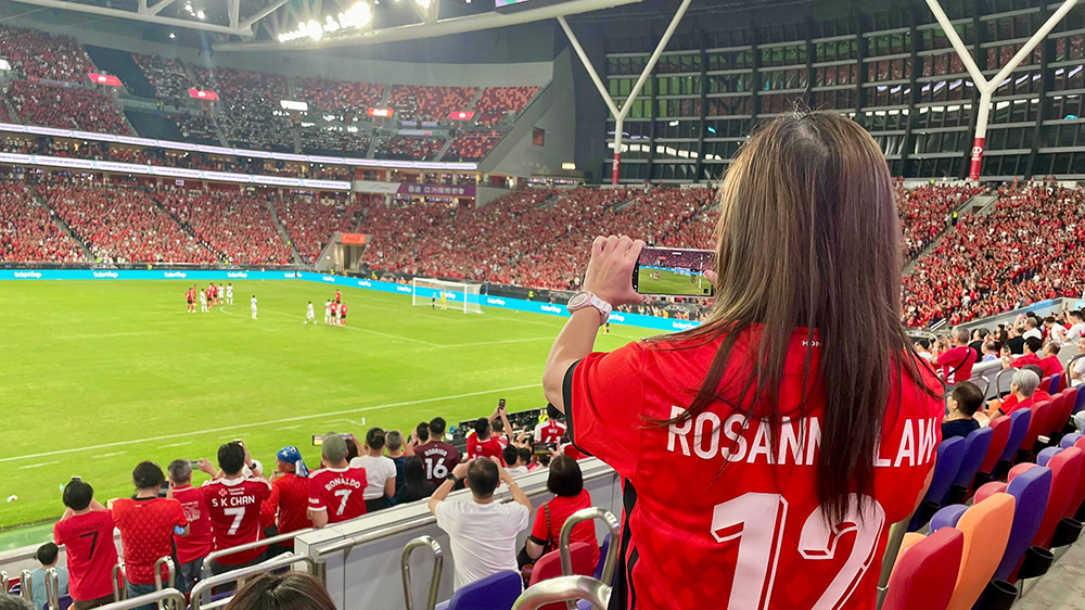 羅淑佩讚港足球員拼搏 肯定球隊表現(xiàn)