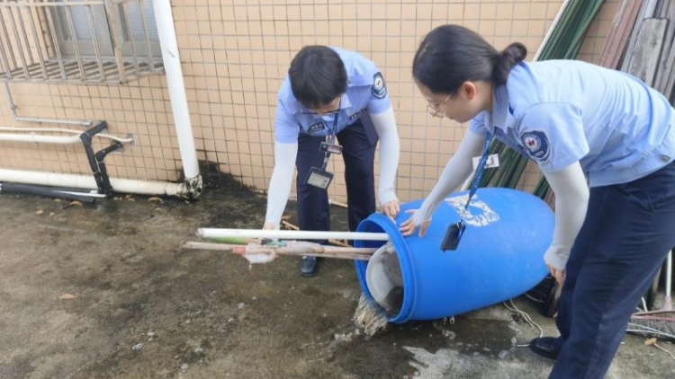 松崗網(wǎng)格開展「兩熱」防控培訓(xùn) 全面織牢防蚊防護(hù)網(wǎng)