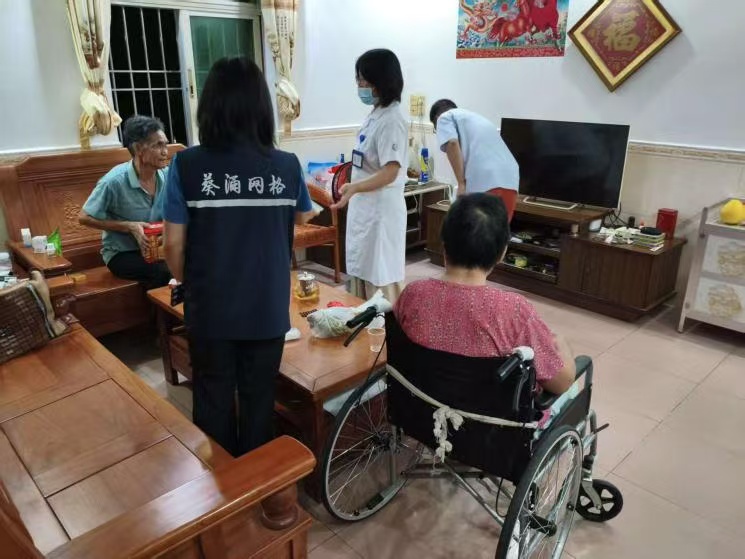 深圳葵涌社區(qū)網(wǎng)格員以信任與責任點亮生命綠燈