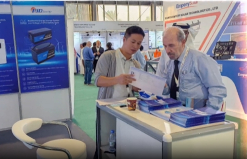 湘品出海 閃耀世界|普佳德新能源亮相2025沙特儲(chǔ)能展