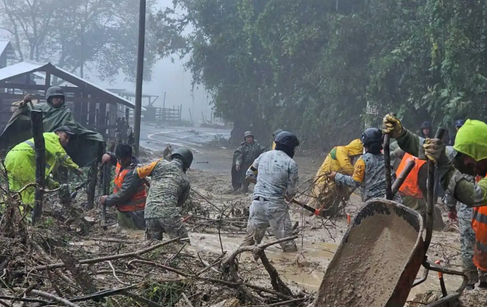 墨西哥強(qiáng)降雨已致70人死亡 另有72人失蹤