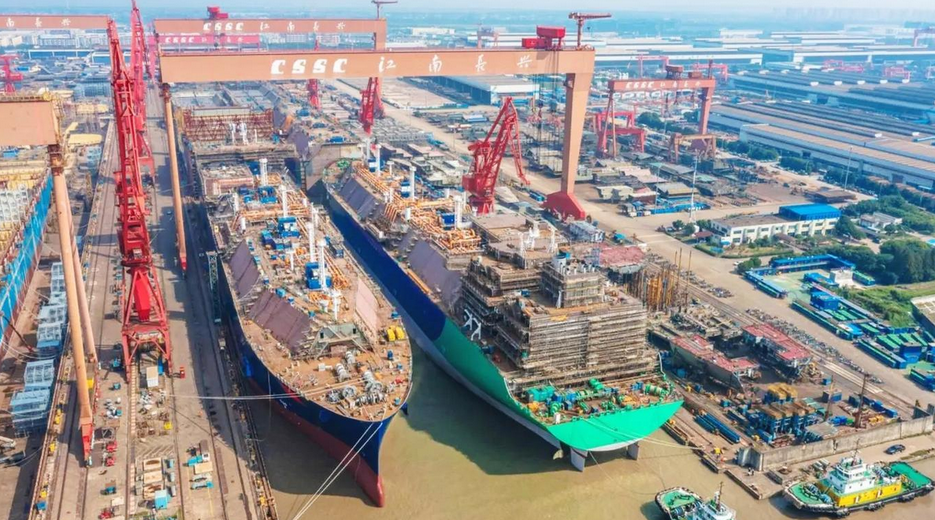 前三季中國造船業(yè)三大指標(biāo)市場份額保持全球領(lǐng)先