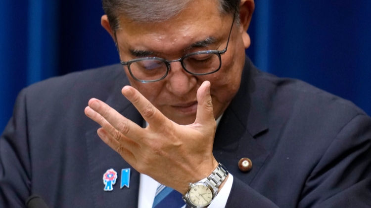 日本石破內(nèi)閣集體辭職