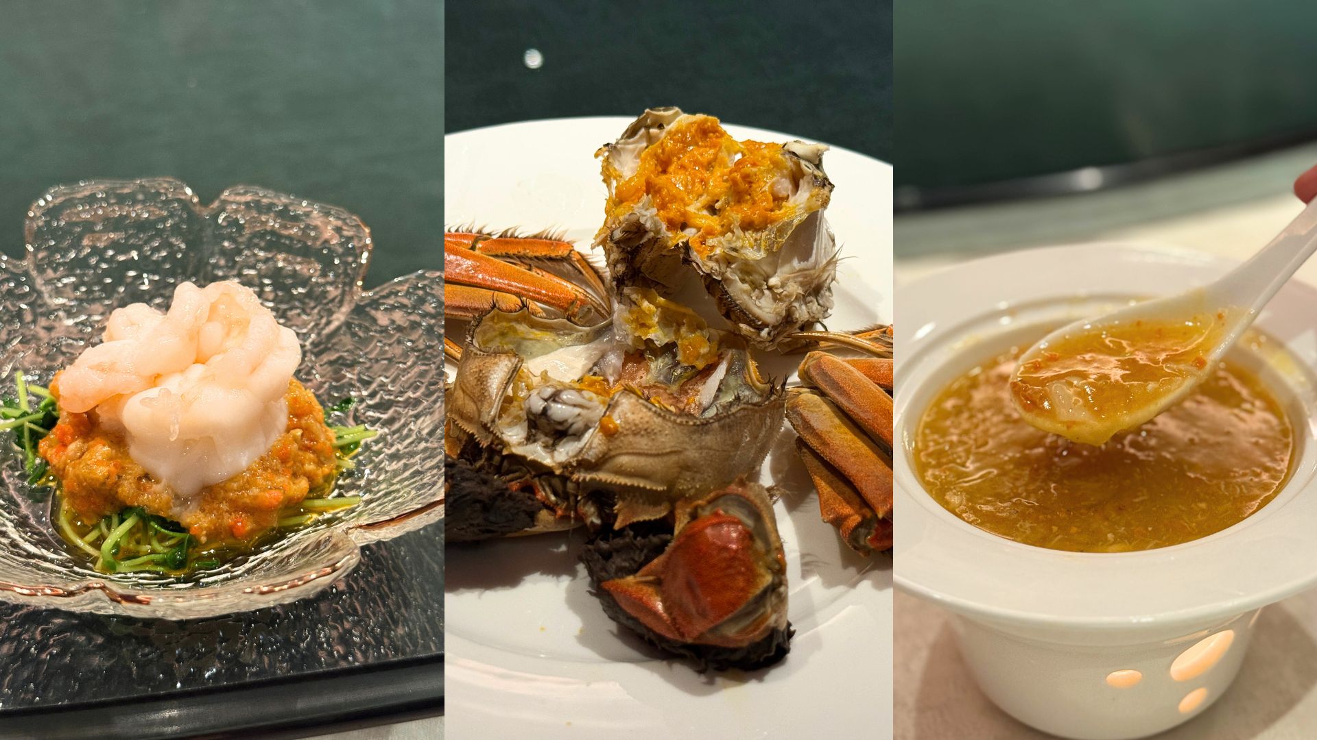 【美食】秋冬吃蟹 八道匠心菜式盛宴