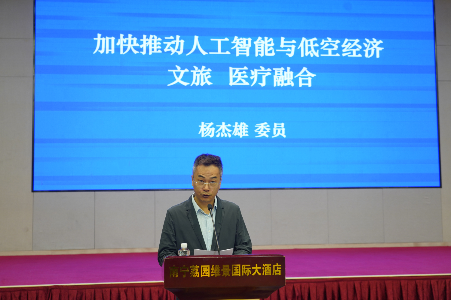 【港澳委員建言廣西發(fā)展】楊傑雄：以AI融合低空經(jīng)濟(jì)等領(lǐng)域 賦能廣西高質(zhì)量發(fā)展