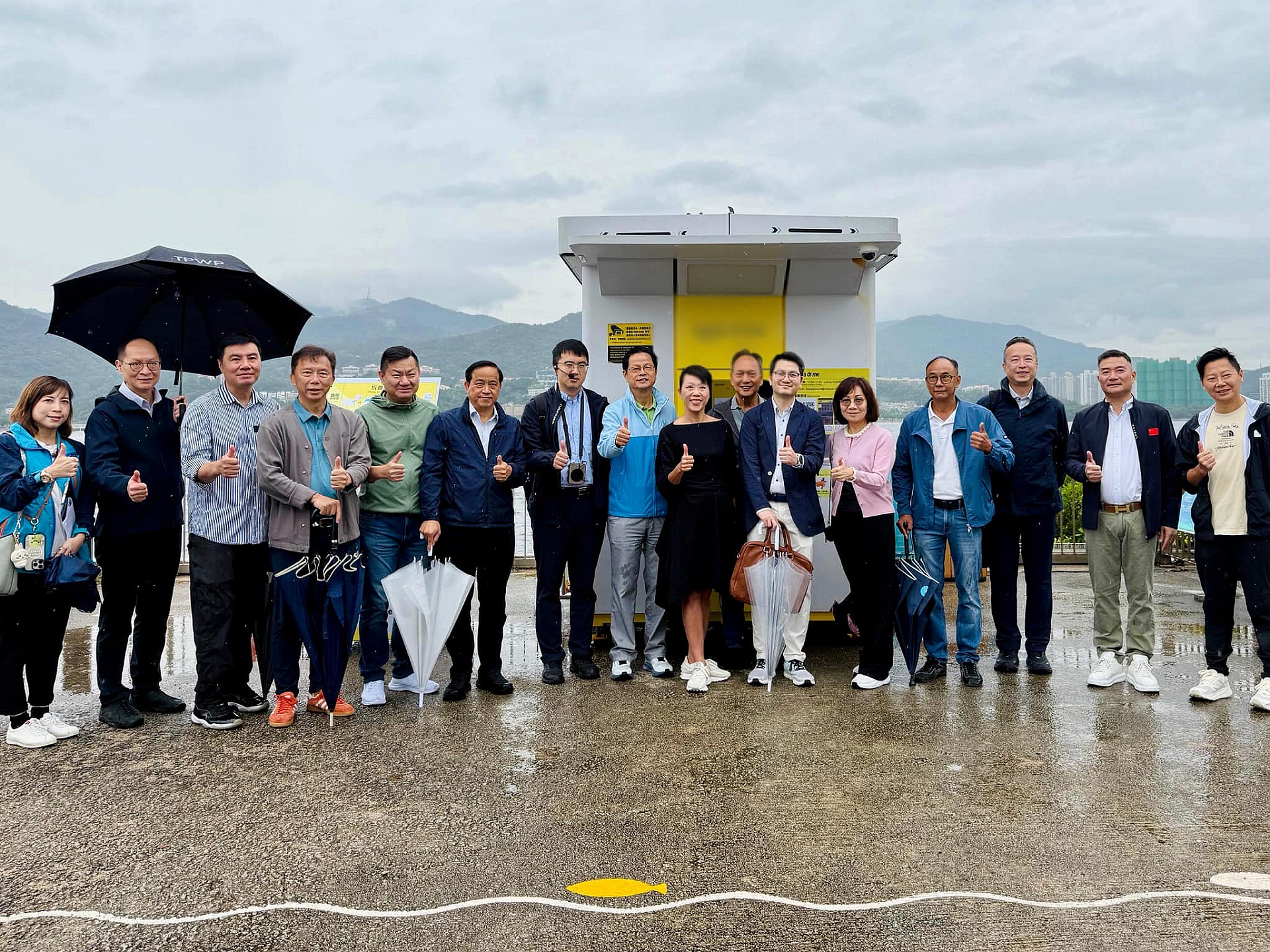 大埔區(qū)議會(huì)考察沙盒試點(diǎn)項(xiàng)目 開(kāi)拓更多無(wú)人機(jī)應(yīng)用場(chǎng)景
