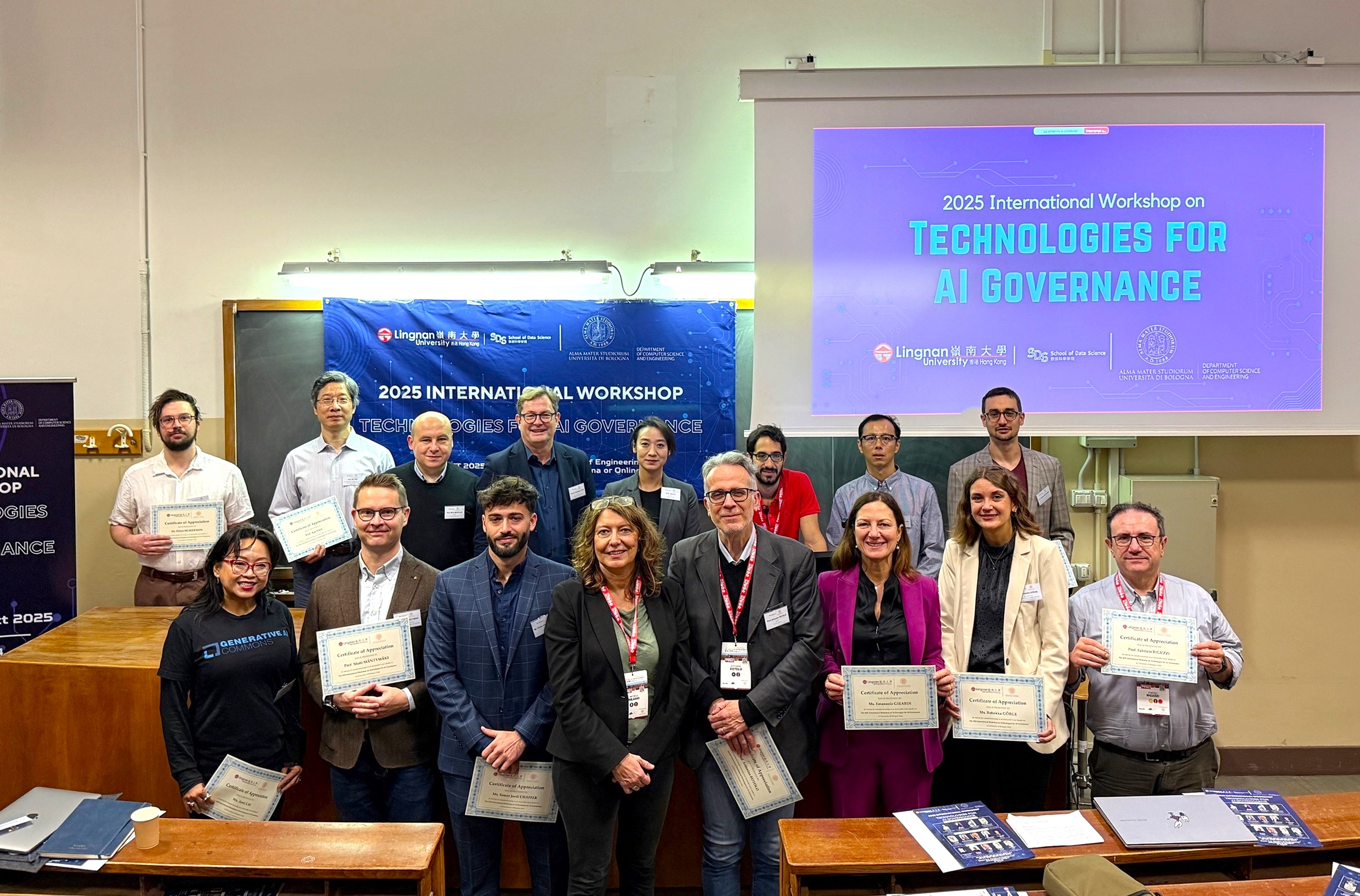 嶺大與博洛尼亞大學合辦「人工智能治理技術(shù)國際研討會」開源AI應用備受關(guān)注 專家促提升AI監(jiān)管成效