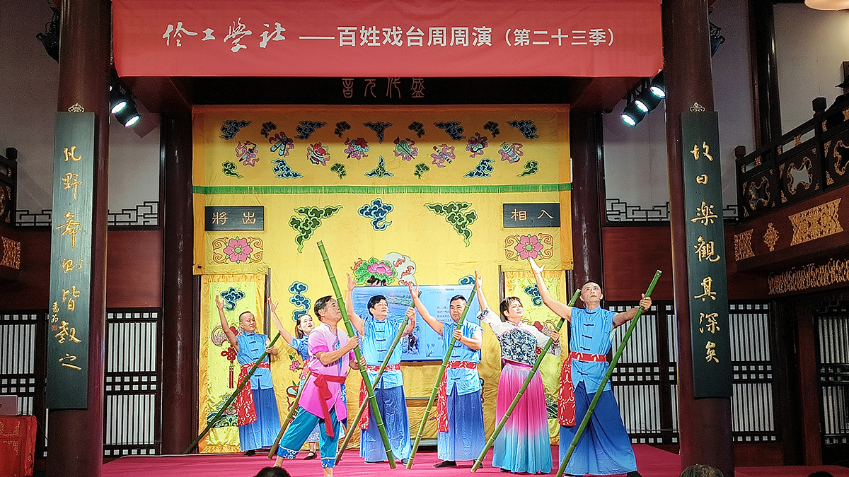 江蘇海門山歌講唱會(huì)寓「講」於「唱」受熱捧