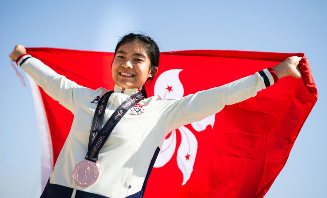 港隊亞青運(yùn)公路單車添進(jìn)帳 羅靖喬女子個人10公里計時賽奪銅