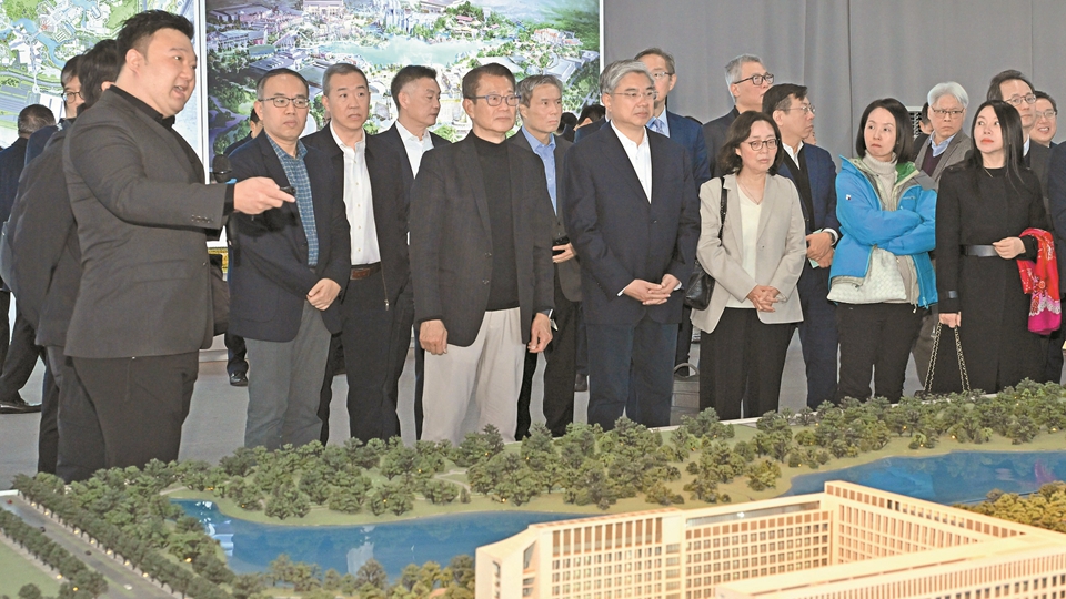 借鏡雄安新區(qū)等建設(shè)經(jīng)驗 陳茂波：五大方向提速北都發(fā)展