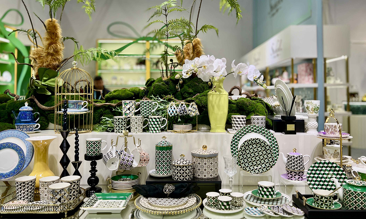 「廣交會」鐵粉年年參展，斯達高攜百餘款瓷藝精品亮相