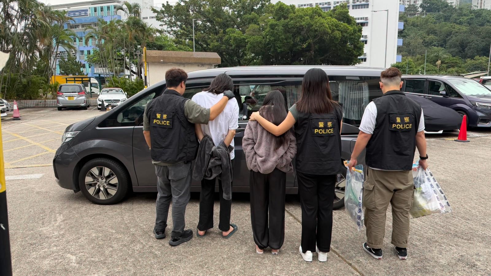 警方將軍澳破毒品儲(chǔ)存?zhèn)} 拘兩人檢61萬(wàn)元毒品