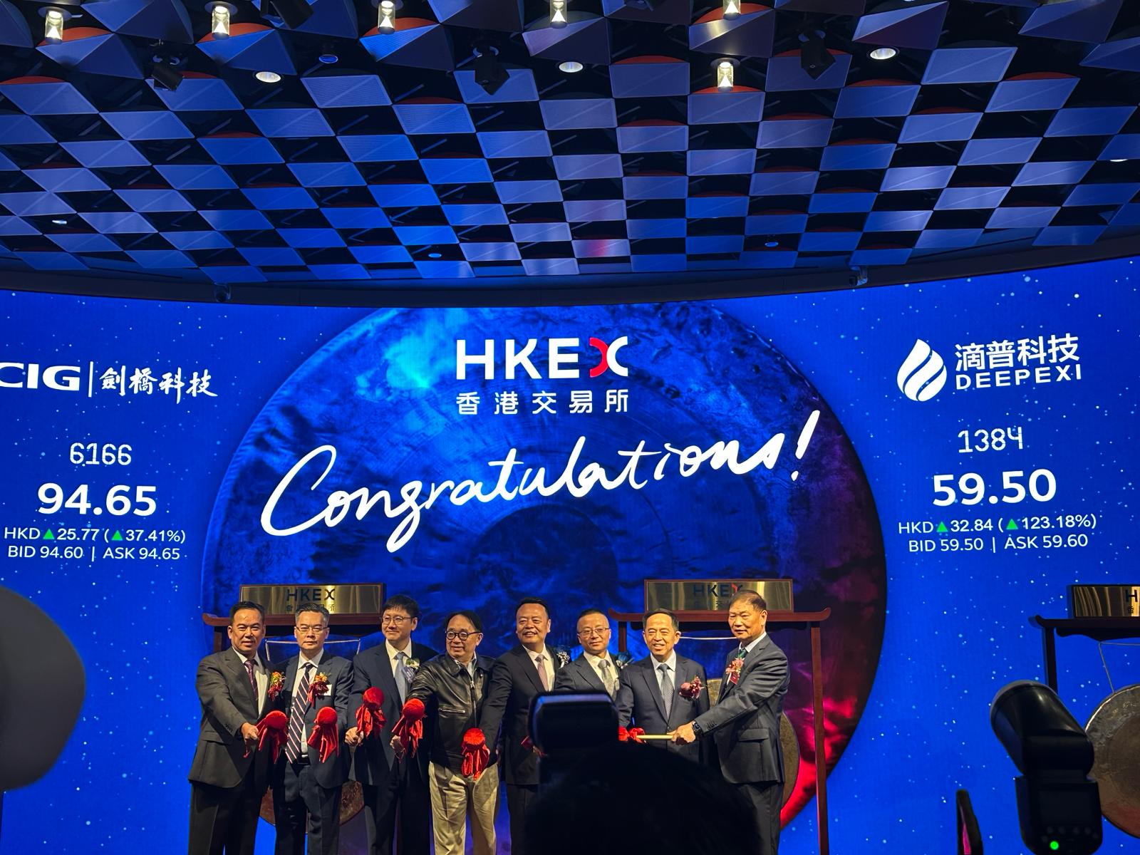 有片丨【新股最前線】四新股今日首掛  滴普科技高開1.1倍  一手大賺近六千