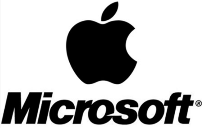 蘋(píng)果與微軟市值齊突破4萬(wàn)億美元