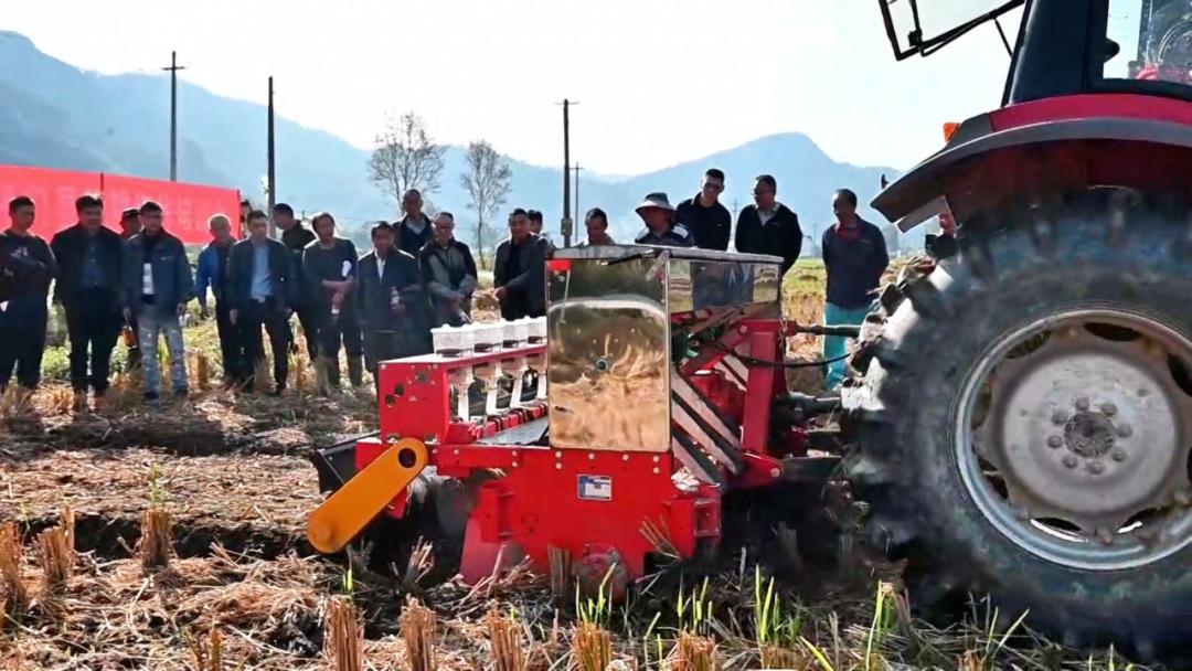 「現(xiàn)場觀摩+集中培訓(xùn)」  皖祁門把培訓(xùn)班辦進(jìn)秋收一線