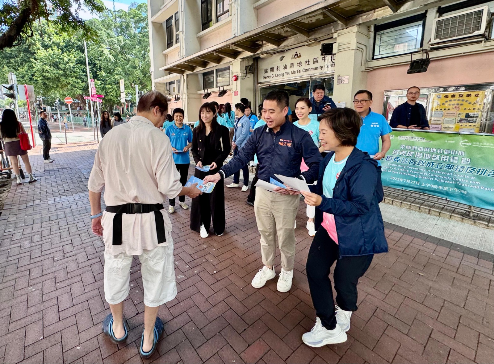 蔡若蓮到油尖旺呼籲少數(shù)族裔選民 12·7齊投票