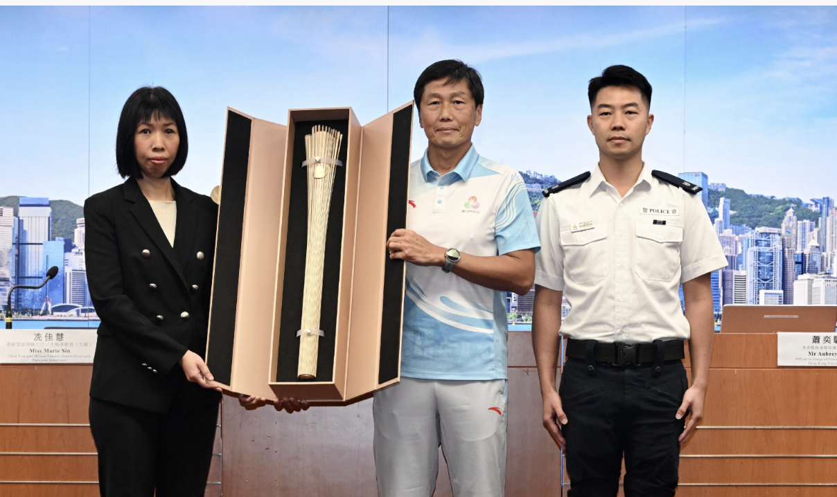 全運(yùn)會(huì)火炬手名單出爐 黃鎮(zhèn)廷任香港首棒