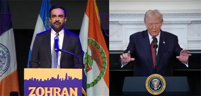 馬姆達尼當(dāng)選紐約市長 特朗普：他得對我客氣點