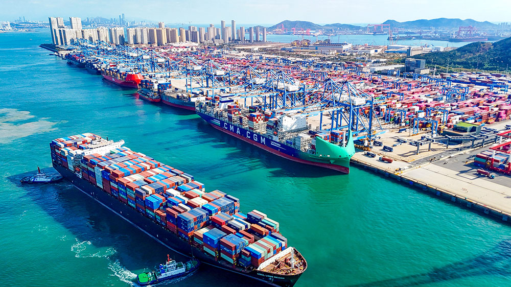 內(nèi)地前10個月貨物貿(mào)易進(jìn)出口總值同比增長3.6%