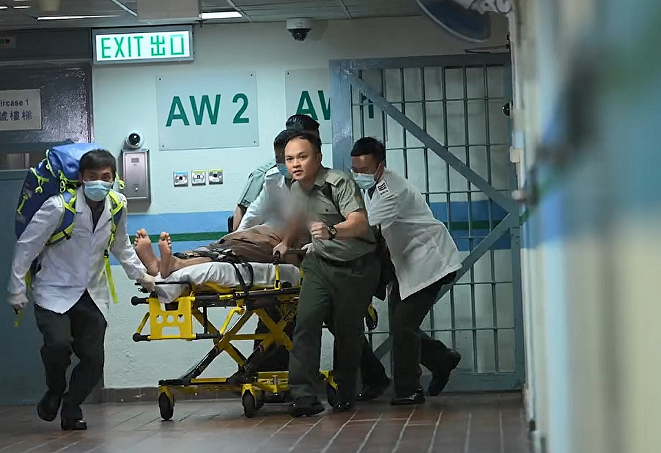 有片〡赤柱監(jiān)獄高效應(yīng)變 爭分奪秒拯救生命