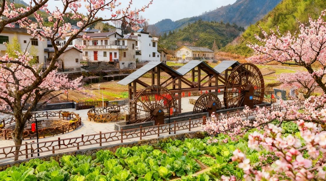農(nóng)文旅體業(yè)態(tài)方興未艾皖徽州區(qū)「楊村畫卷」盡展美好「錢景」