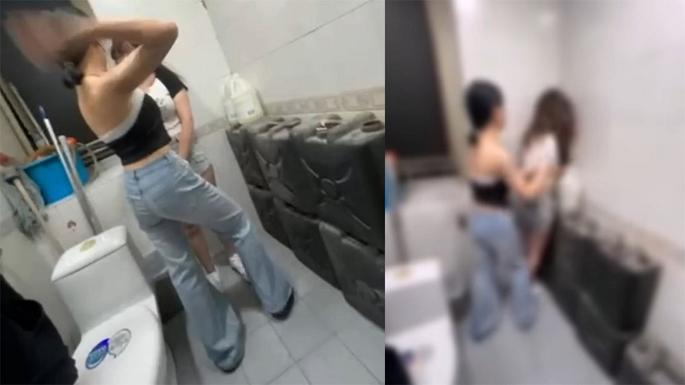 有片｜旺角商場廁所圍毆少女 警拘3女年紀(jì)最少13歲