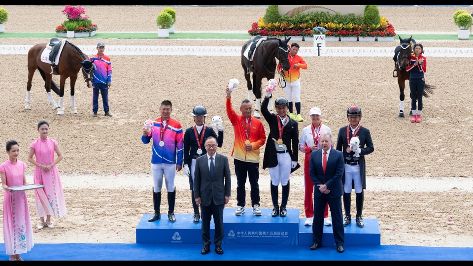 馬會(huì)專業(yè)支援十五運(yùn)會(huì)馬術(shù)賽事 首次在賽場(chǎng)設(shè)立馬醫(yī)院