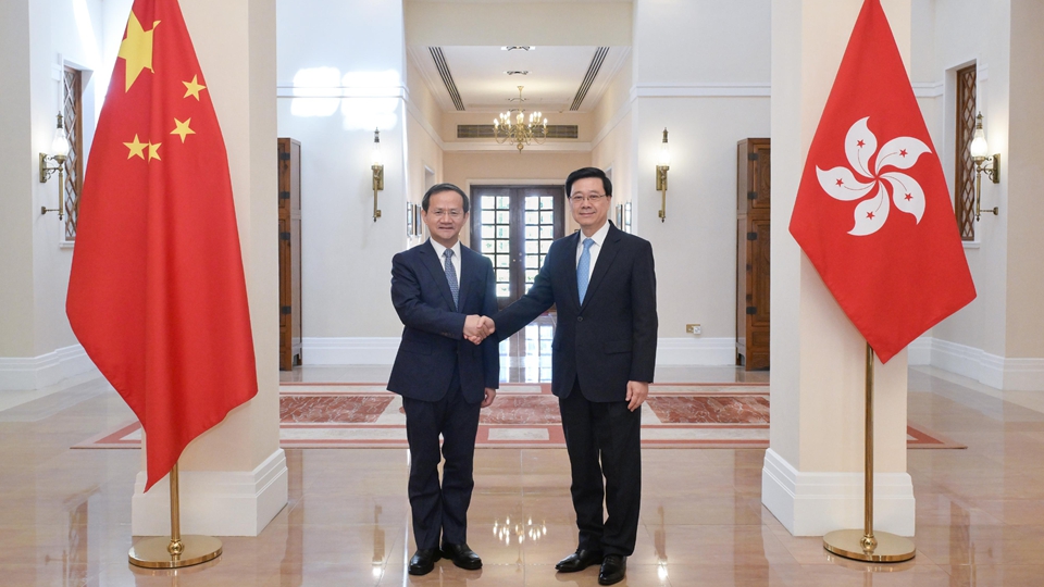 李家超晤北京市長(zhǎng)殷勇 就深化京港合作交流意見