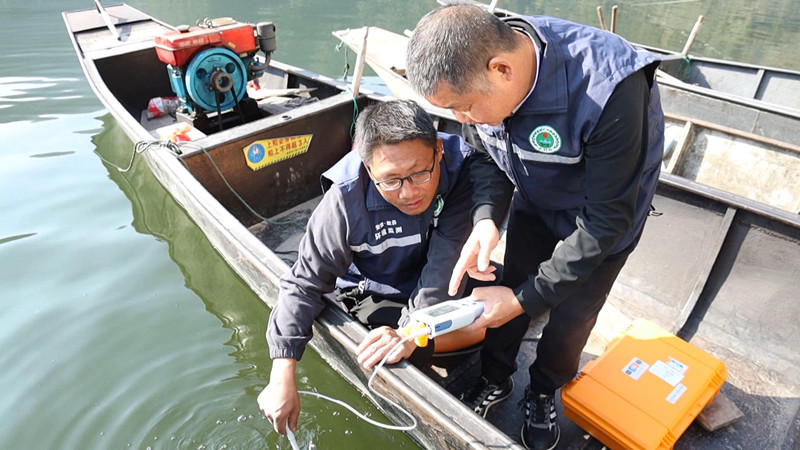 皖歙縣：「水站哨兵」守護(hù)一江清水