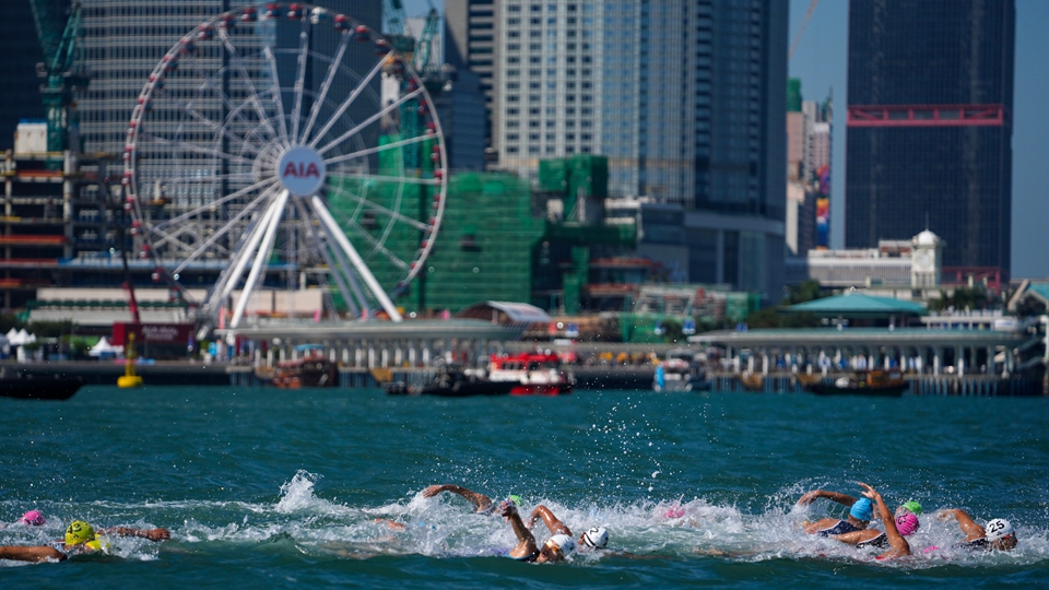 十五運會｜男子鐵人三項港隊奧斯卡獲銅牌｜中國工商銀行（亞洲）特約