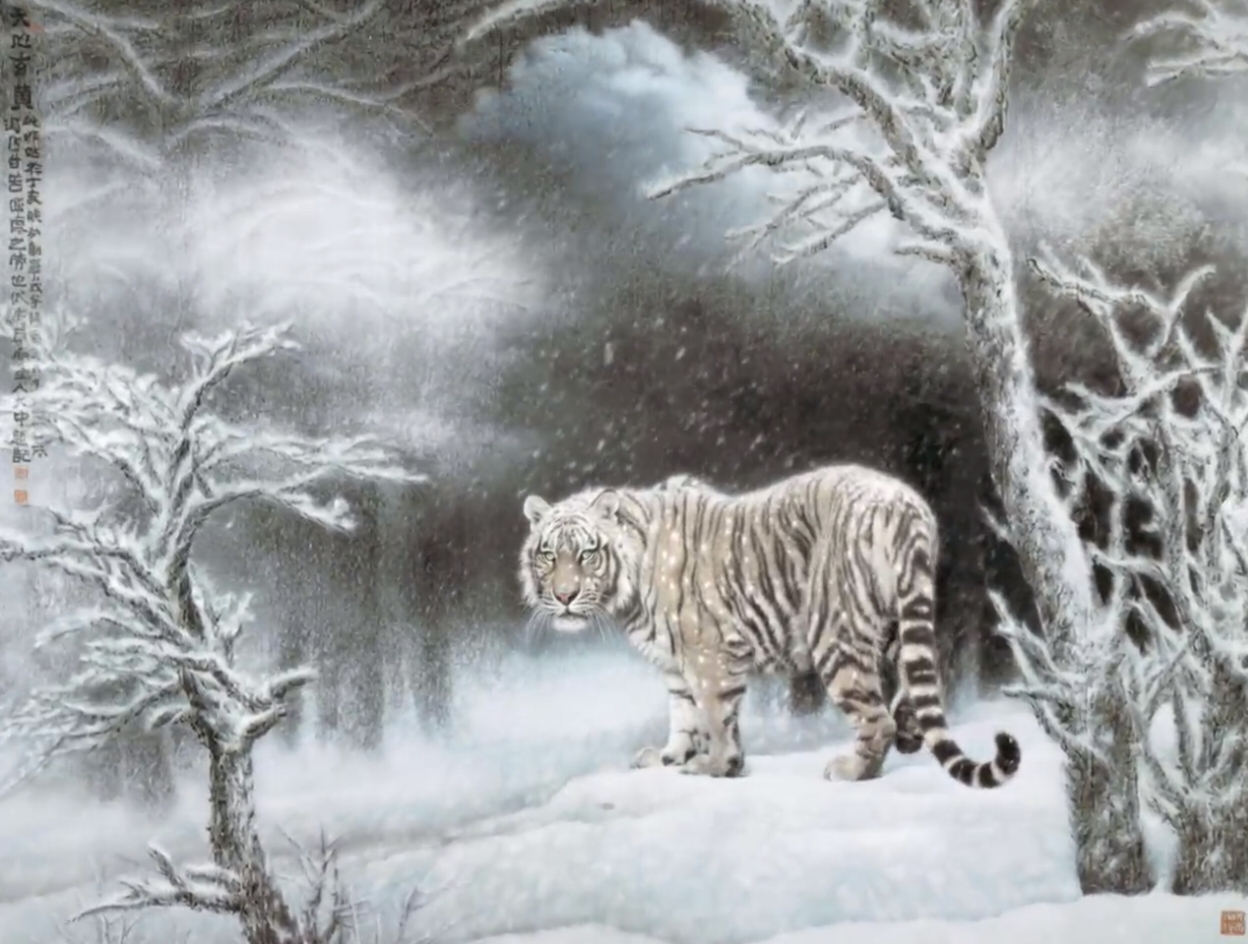 有片 | 馮大中《天地玄黃》驚艷中國(guó)美術(shù)館！