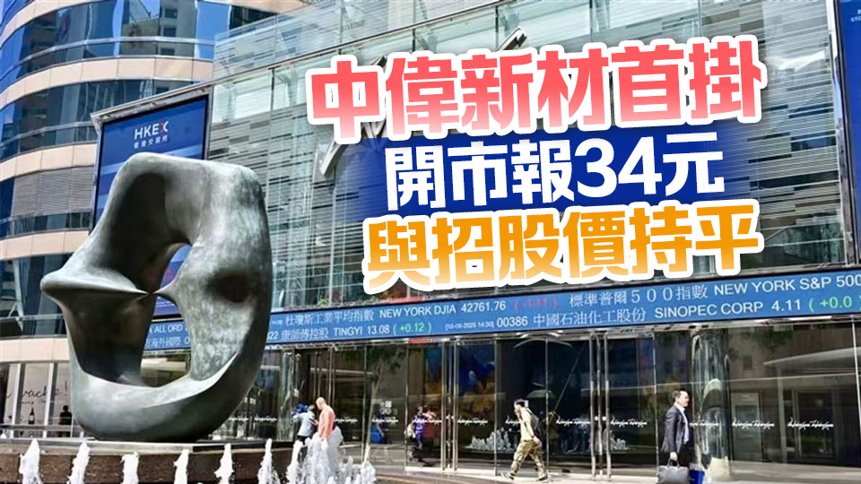 【開市焦點】港股低開130點 阿里巴巴跌近2%