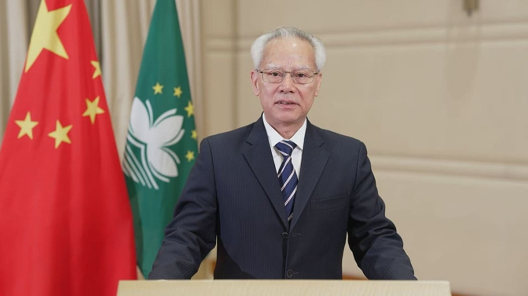 澳門特首岑浩輝18日發(fā)表2026年施政報(bào)告