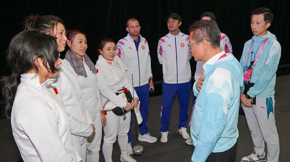 港隊女子重劍團體賽憾失銅牌 陳茂波鼓勵再接再厲續(xù)創(chuàng)佳績｜中國工商銀行（亞洲）特約